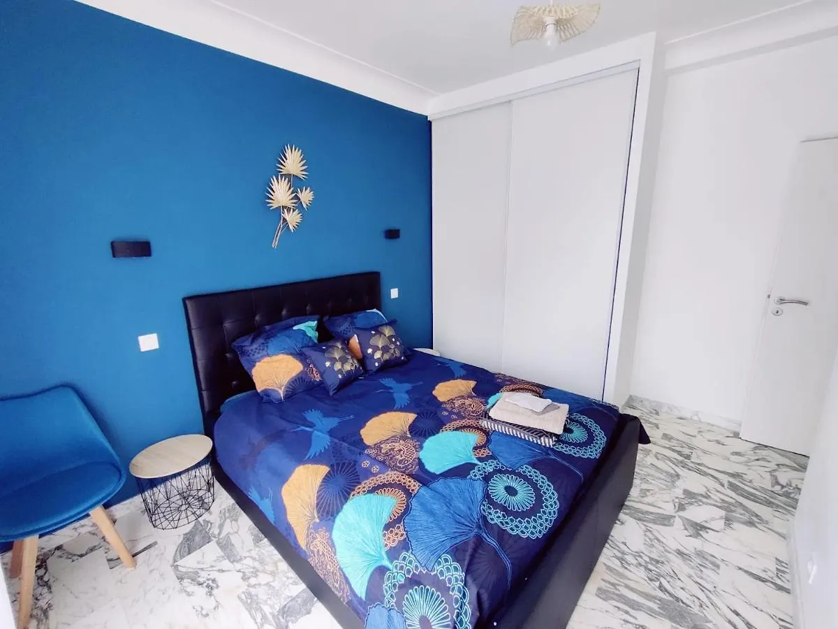 La Villa Castel - Haut De Villa - Parkings- 3 Chambres - 8 Couchages - Jardin - Barbecue Cagnes-sur-Mer Francie